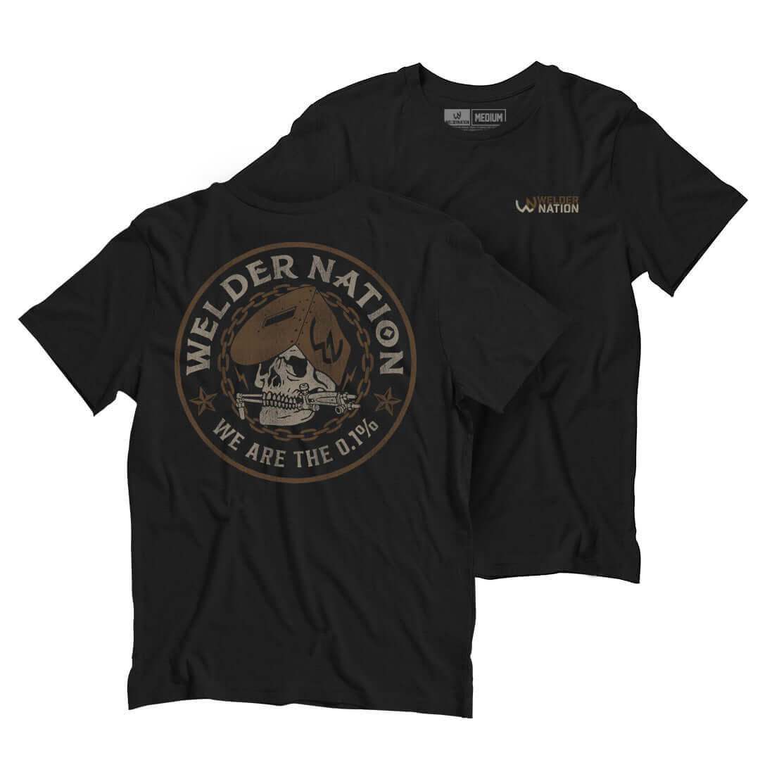Pancake Raging Tee in Black | Welder Nation