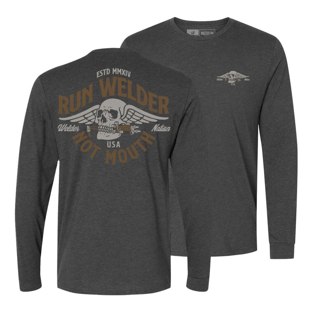 Torched Long Sleeve in Graphite | Welder Nation