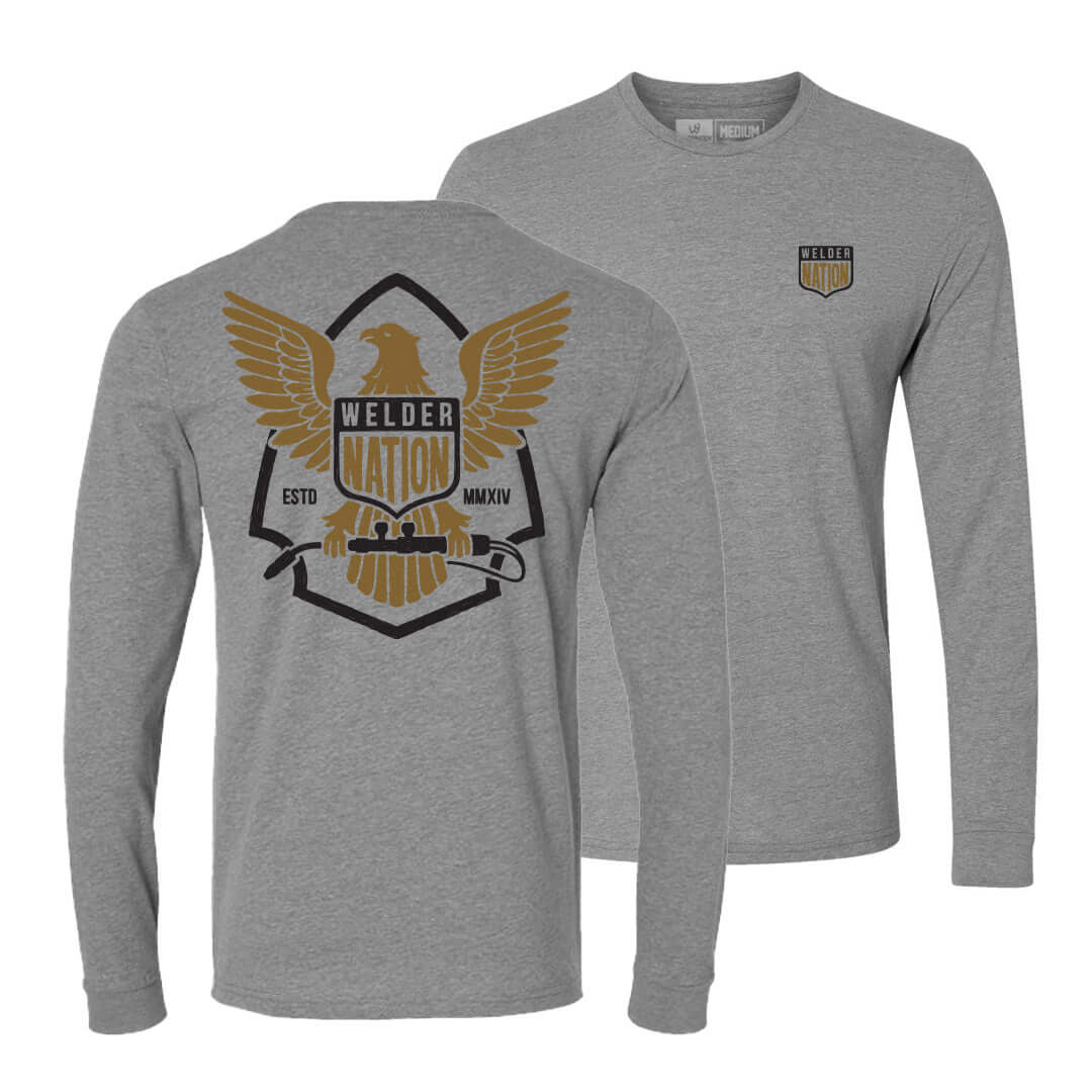 Brute Long Sleeve in Gray | Welder Nation