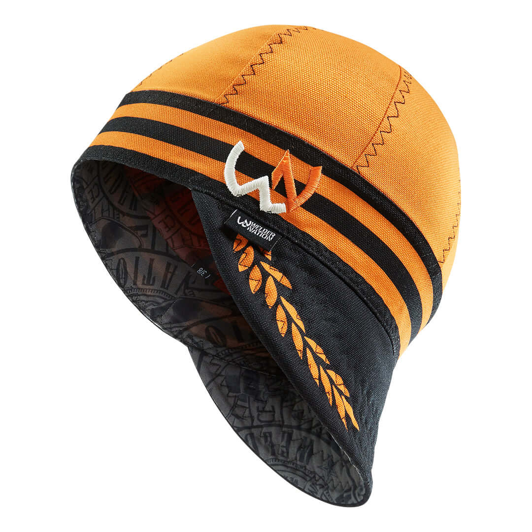 The Captain Welding Cap in Color Orange | Welder Nation
