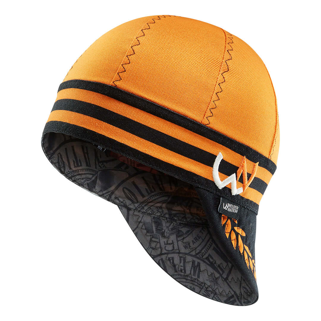 The Captain Welding Cap in Color Orange | Welder Nation