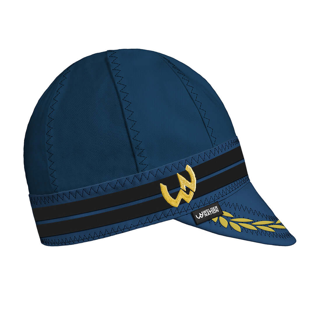 The Captain Welding Cap in Navy Charcoal