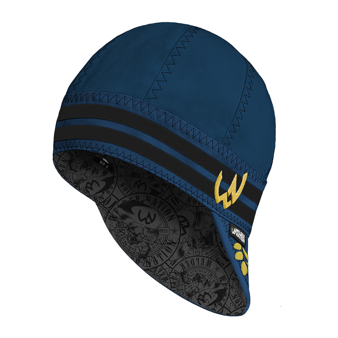 The Captain Welding Cap in Navy Charcoal