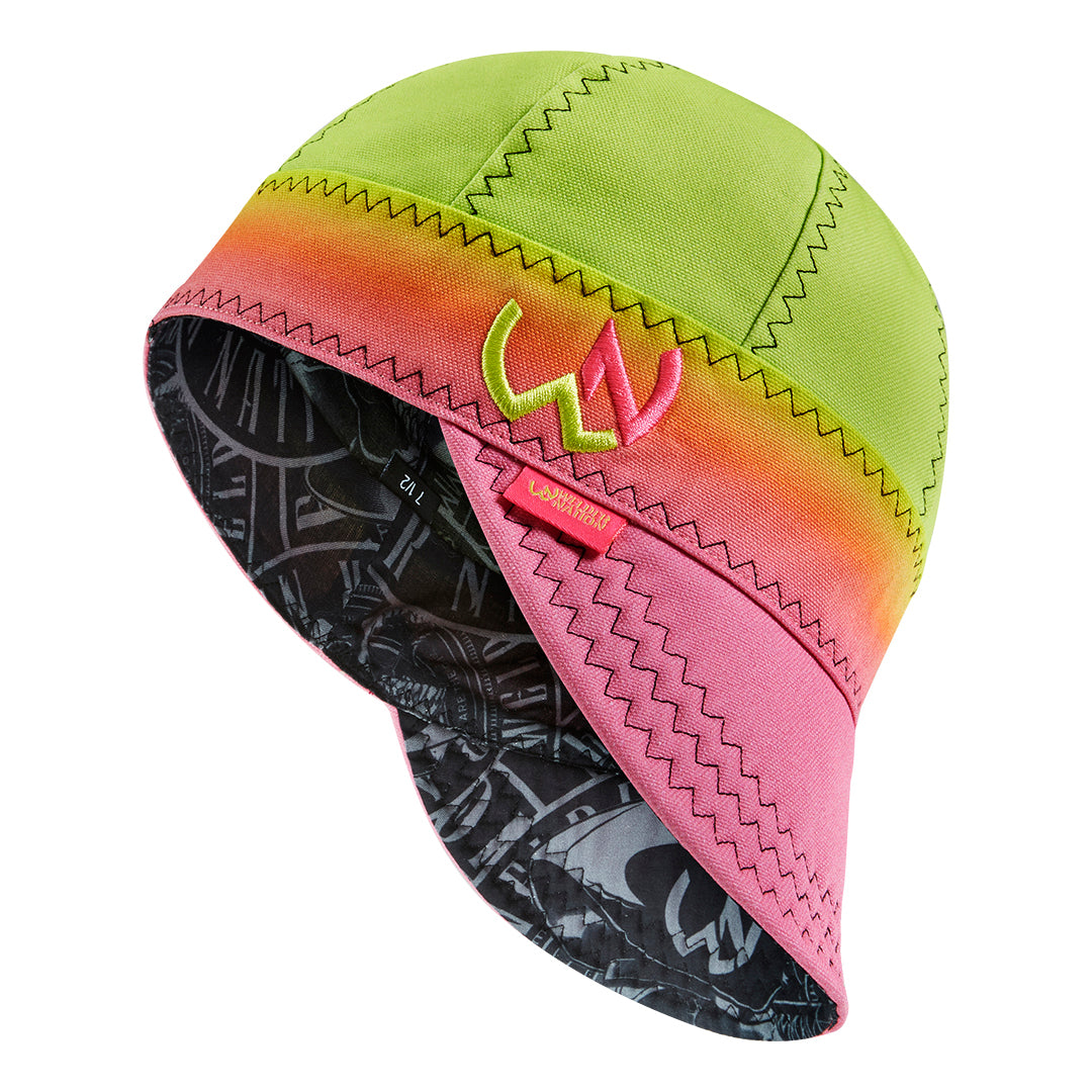 The Retrograde Welding Cap in Pink and Green | Welder Nation
