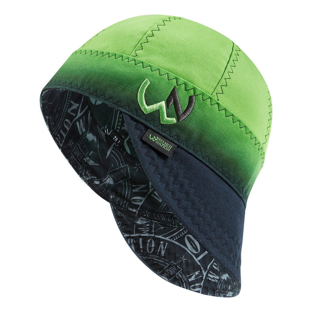 The Retrograde Welding Cap in Green | Welder Nation