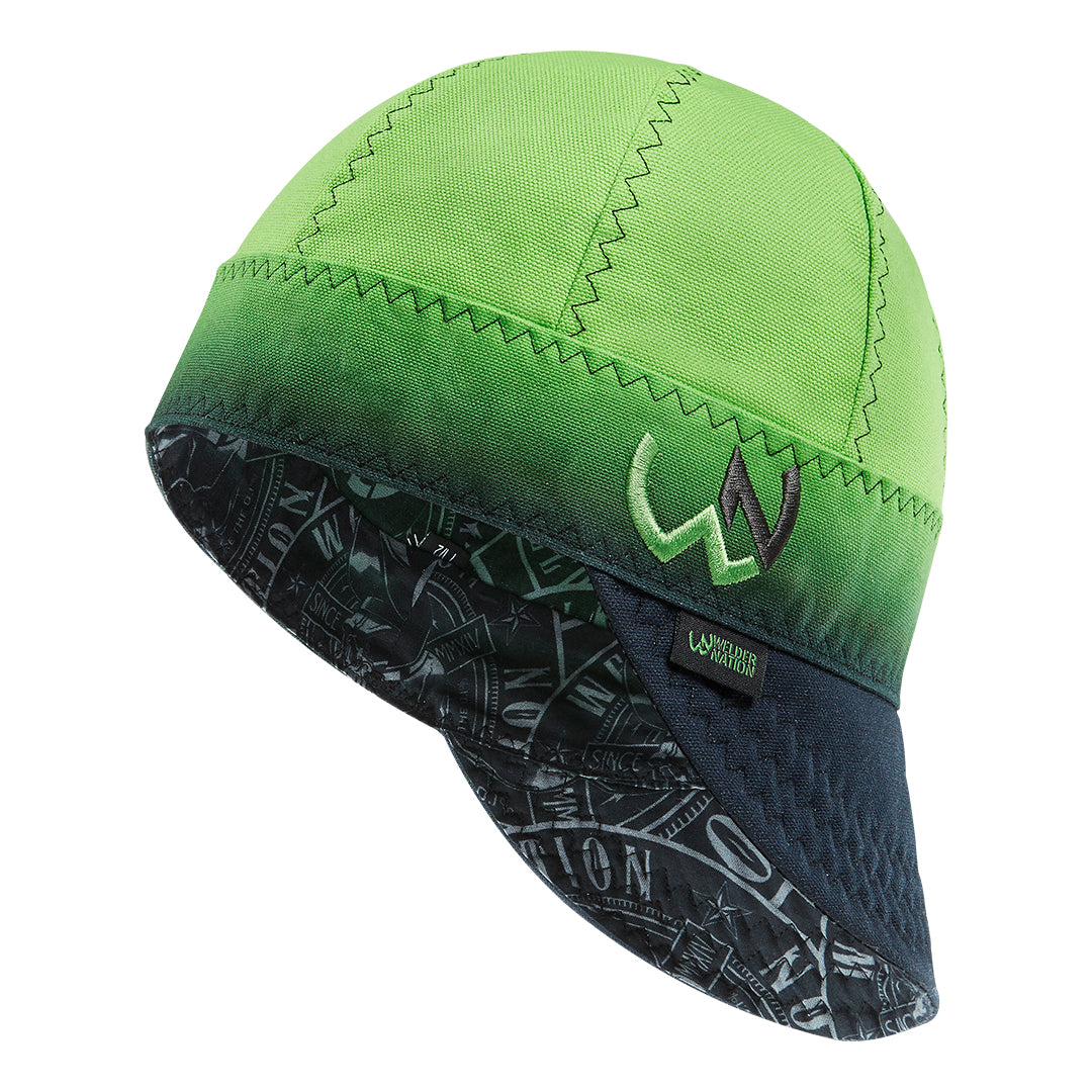 The Retrograde Welding Cap in Green | Welder Nation