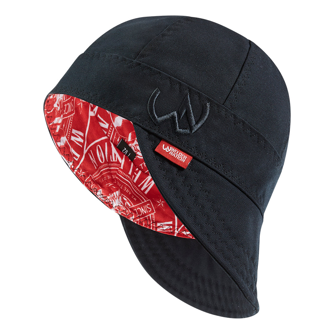 The Overall Welding Cap in Black | Welder Nation