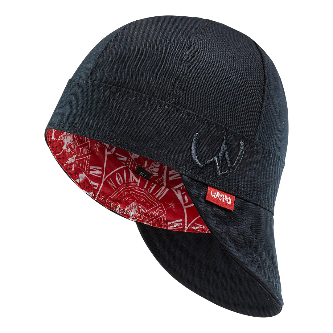 The Overall Welding Cap in Black | Welder Nation