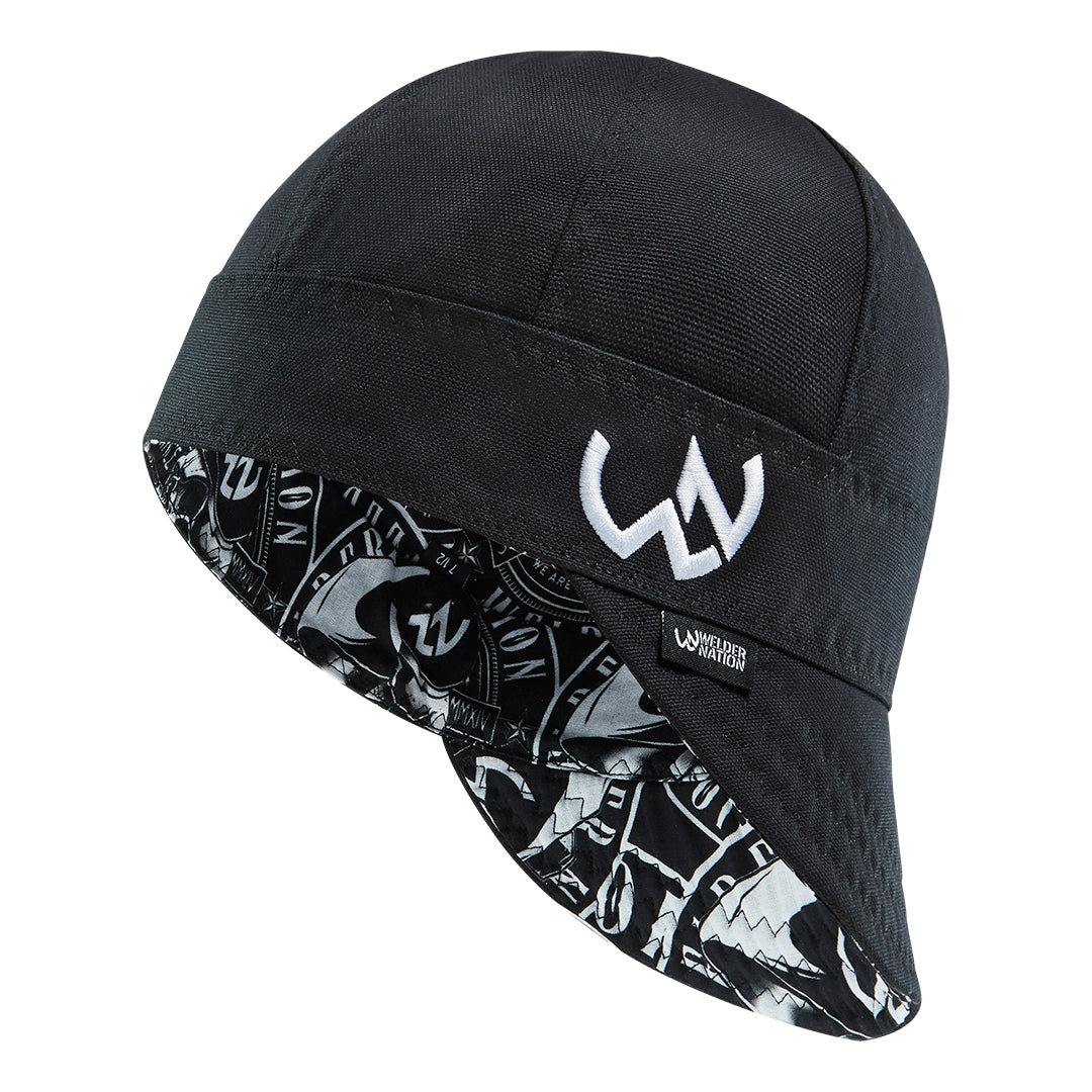 The Staple Welding Cap in Black | Welder Nation