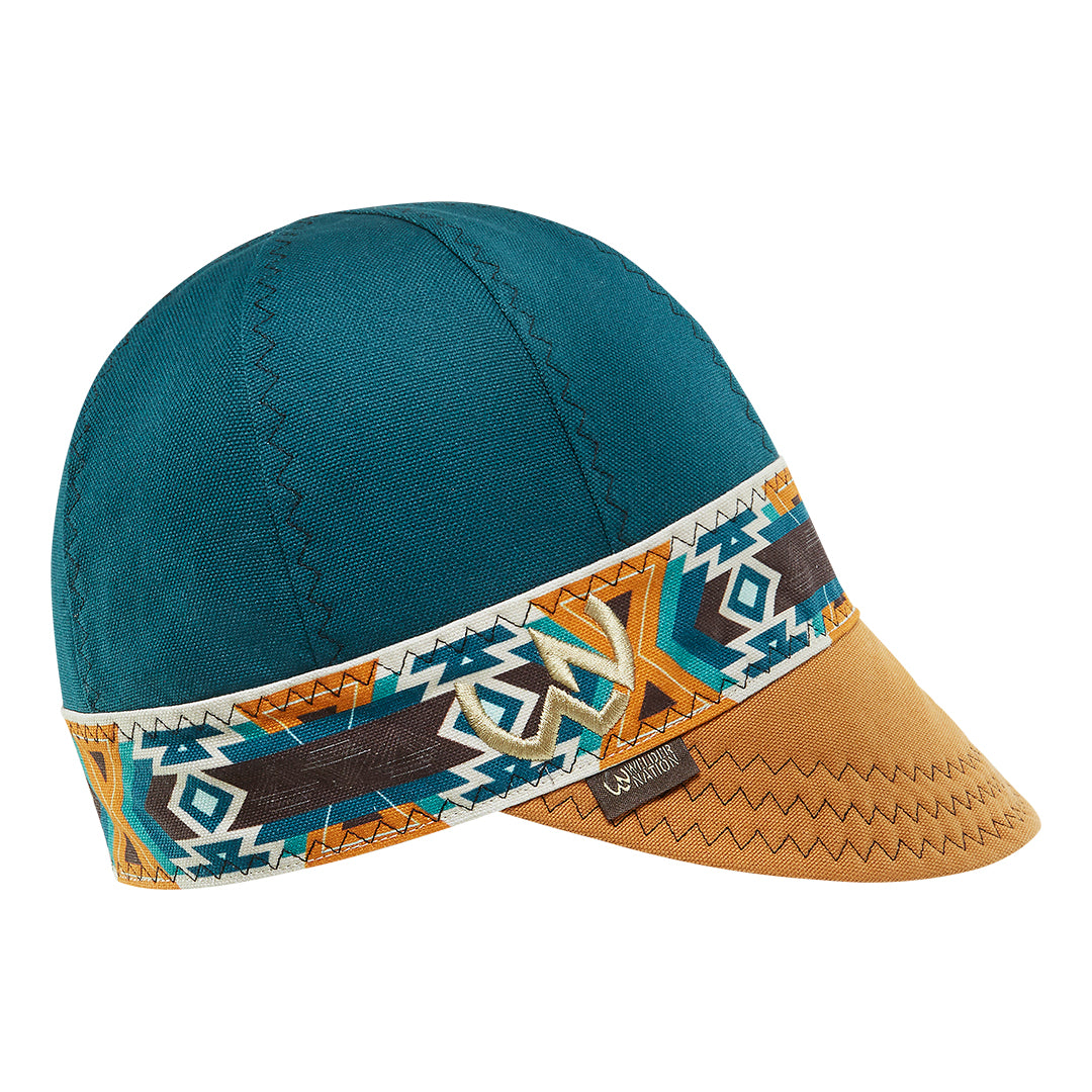 The Santo Welding Cap in Teal | Welder Nation