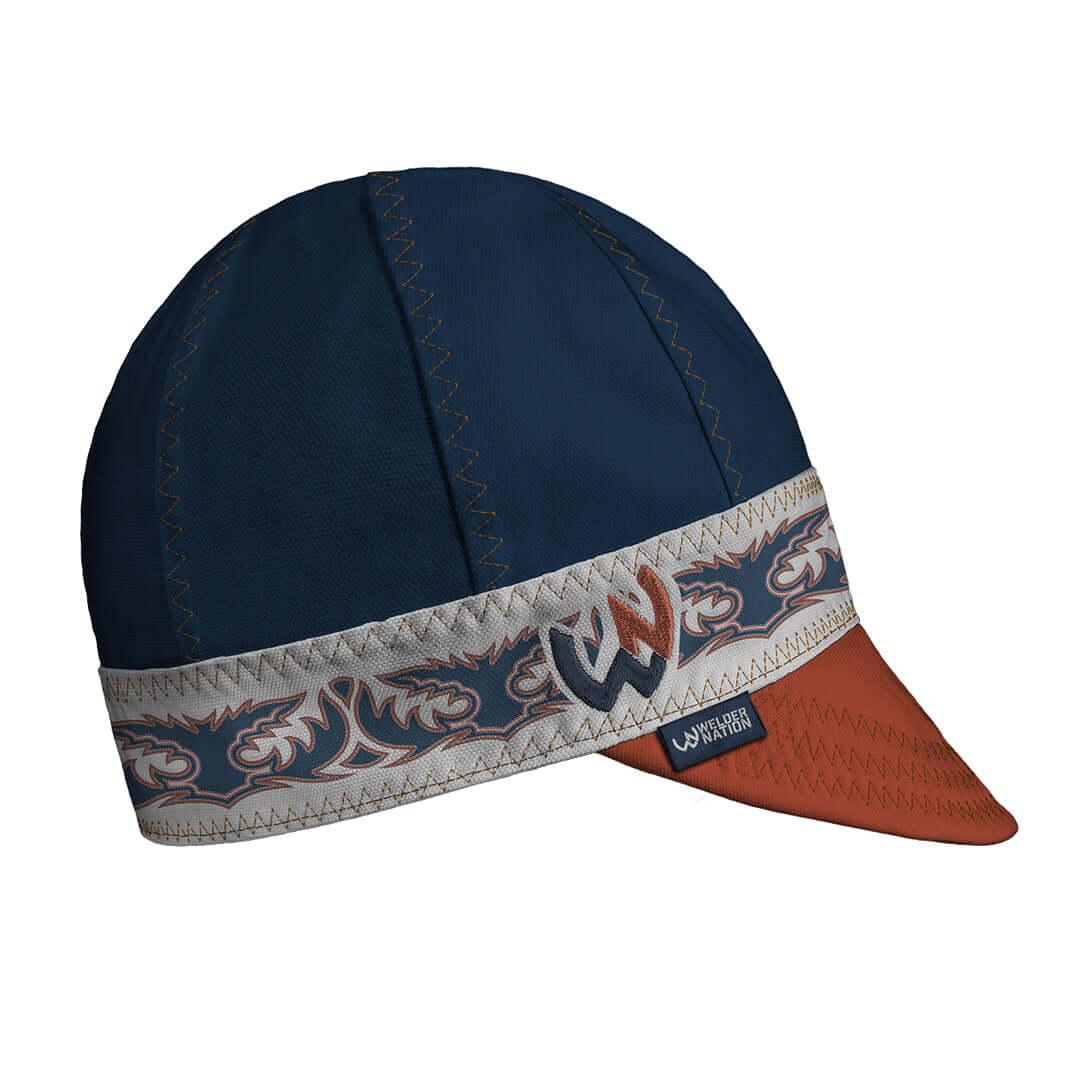 The Phoenix Welding Cap in Navy | Welder Nation