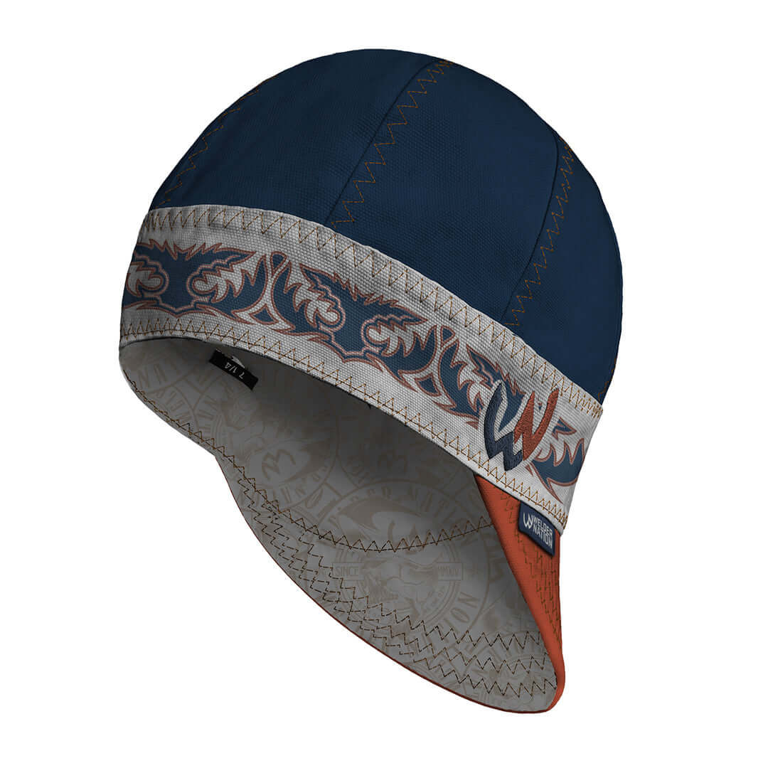 The Phoenix Welding Cap in Navy | Welder Nation