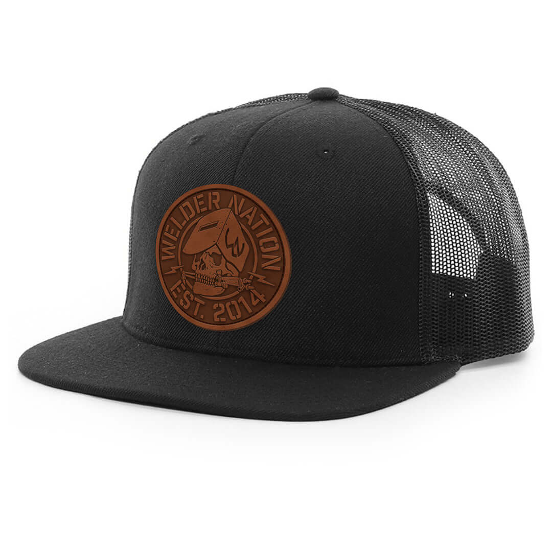Rage Patch Hat Snapback in Black | Welder Nation