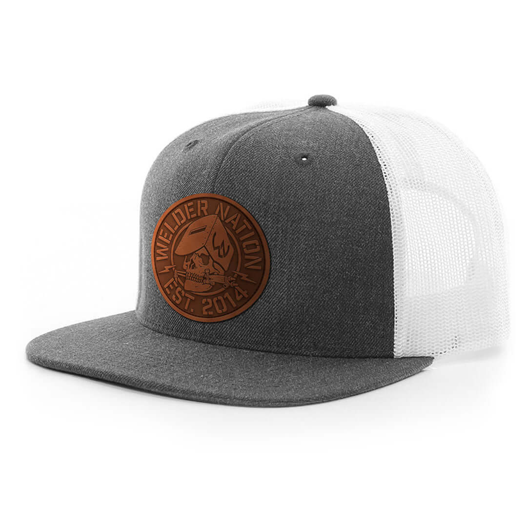 Rage Patch Hat Snapback in Charcoal | Welder Nation