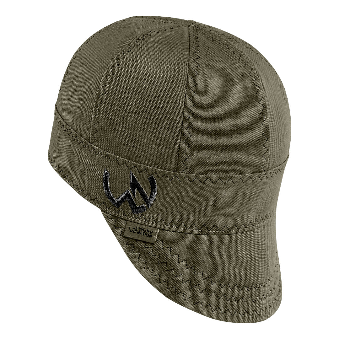 The O.G. Welding Cap in Military Green | Welder Nation