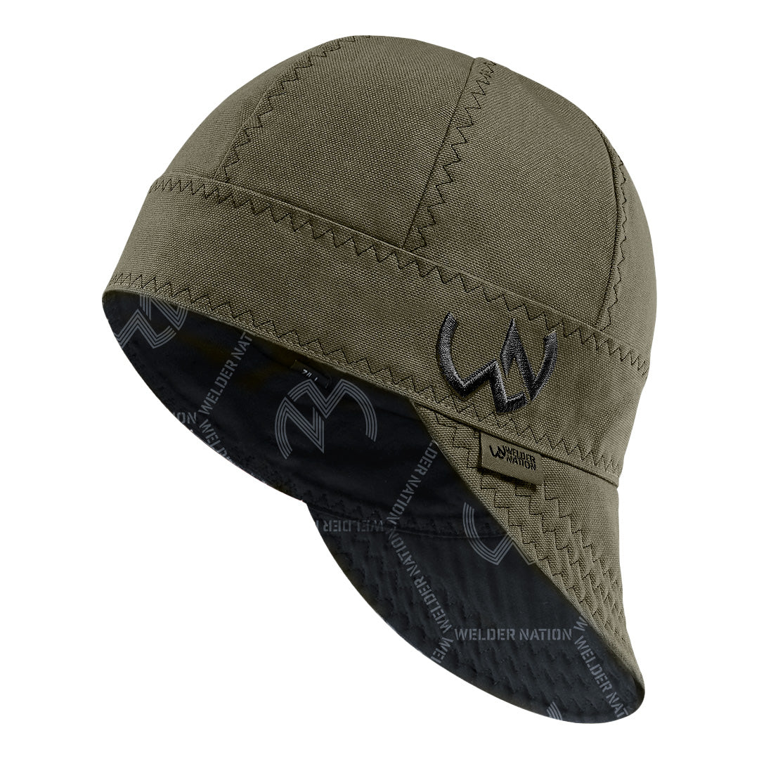 The O.G. Welding Cap in Military Green | Welder Nation