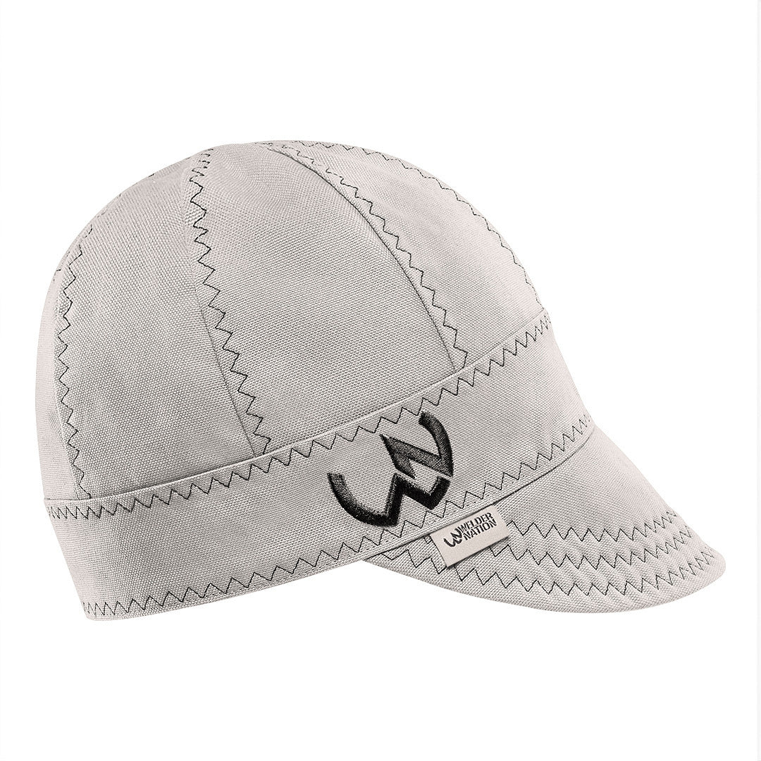 The O.G. Welding Cap in Cream Silver | Welder Nation