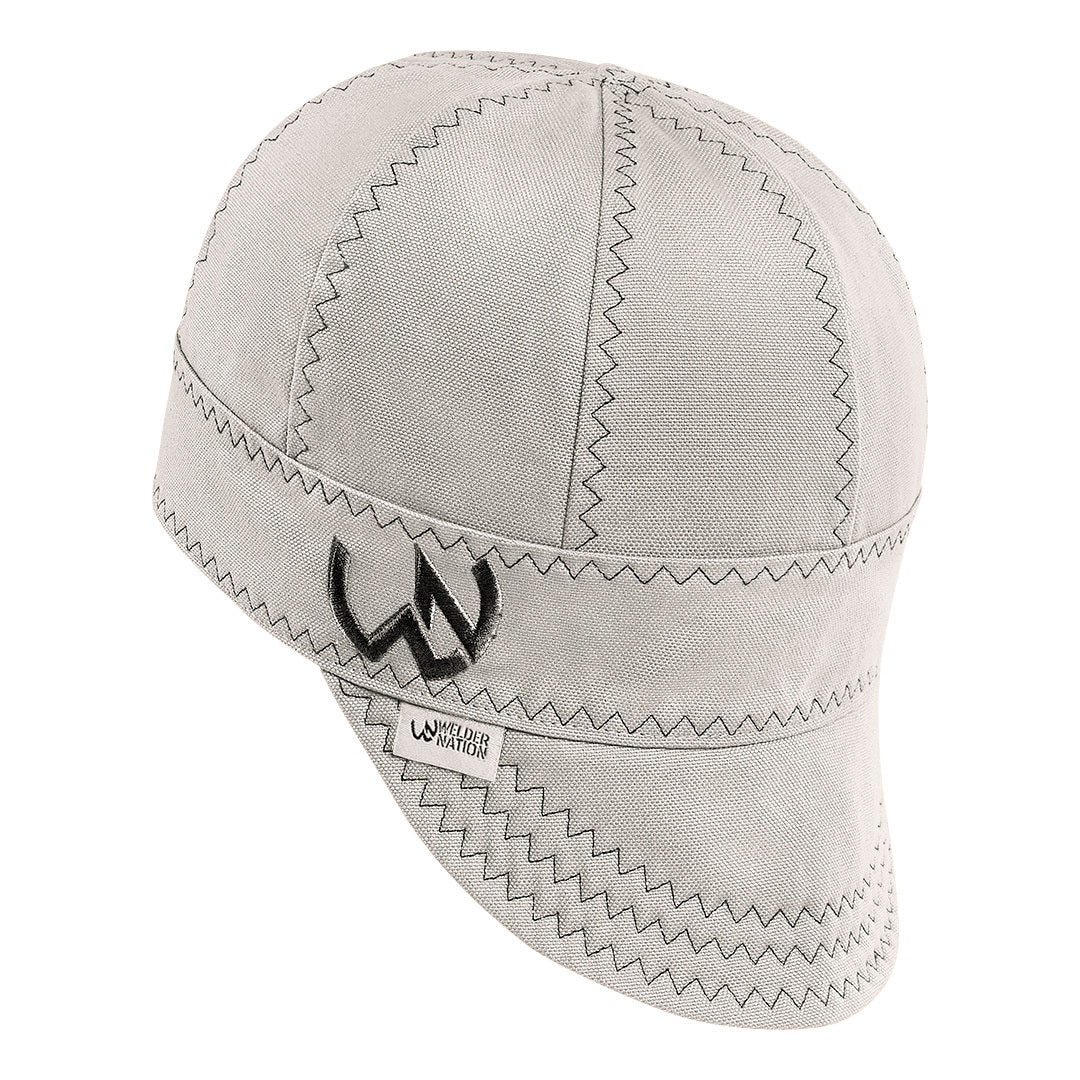The O.G. Welding Cap in Cream Silver | Welder Nation