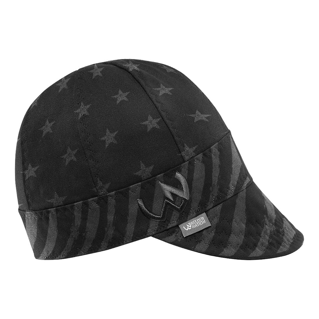 The Patriot Welding Cap in Gray and Black | Welder Nation