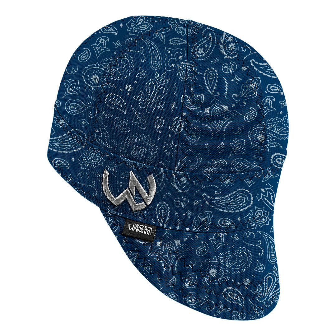 The Bandit Welding Cap in Blue | Welder Nation