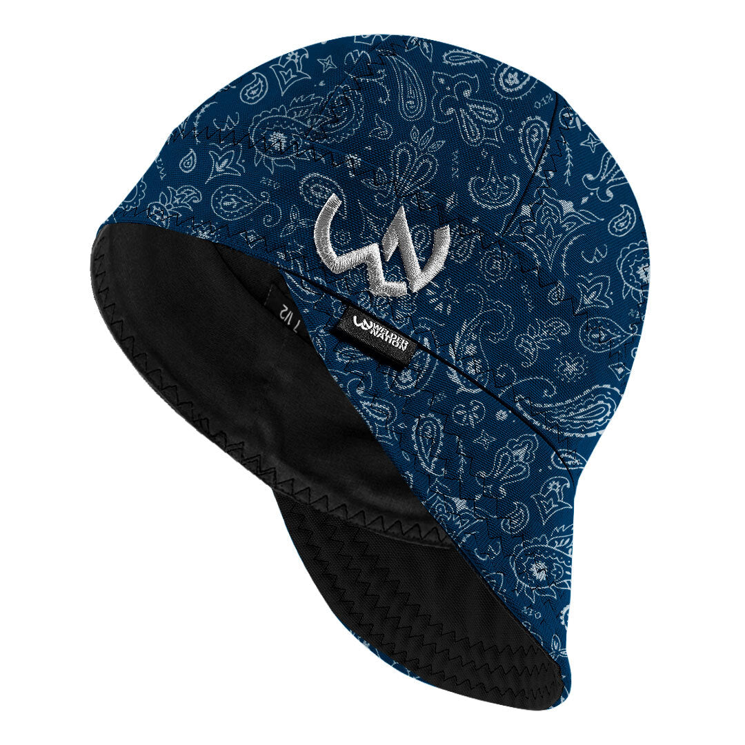 The Bandit Welding Cap in Blue | Welder Nation
