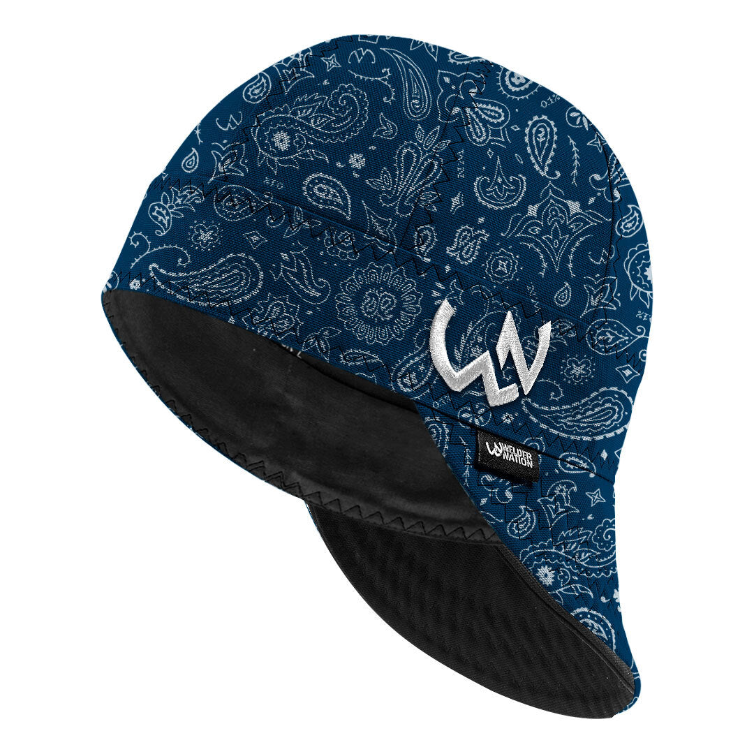 The Bandit Welding Cap in Blue | Welder Nation