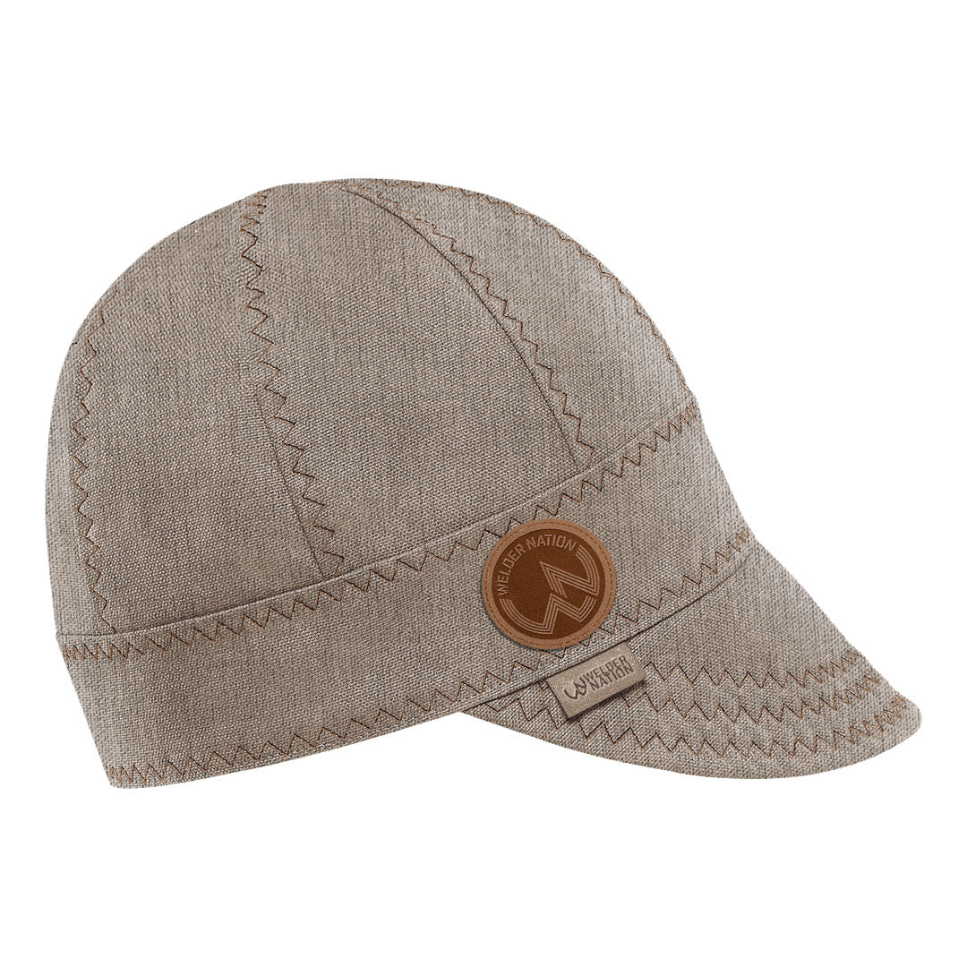 The Overhaul Welding Cap in Tan | Welder Nation