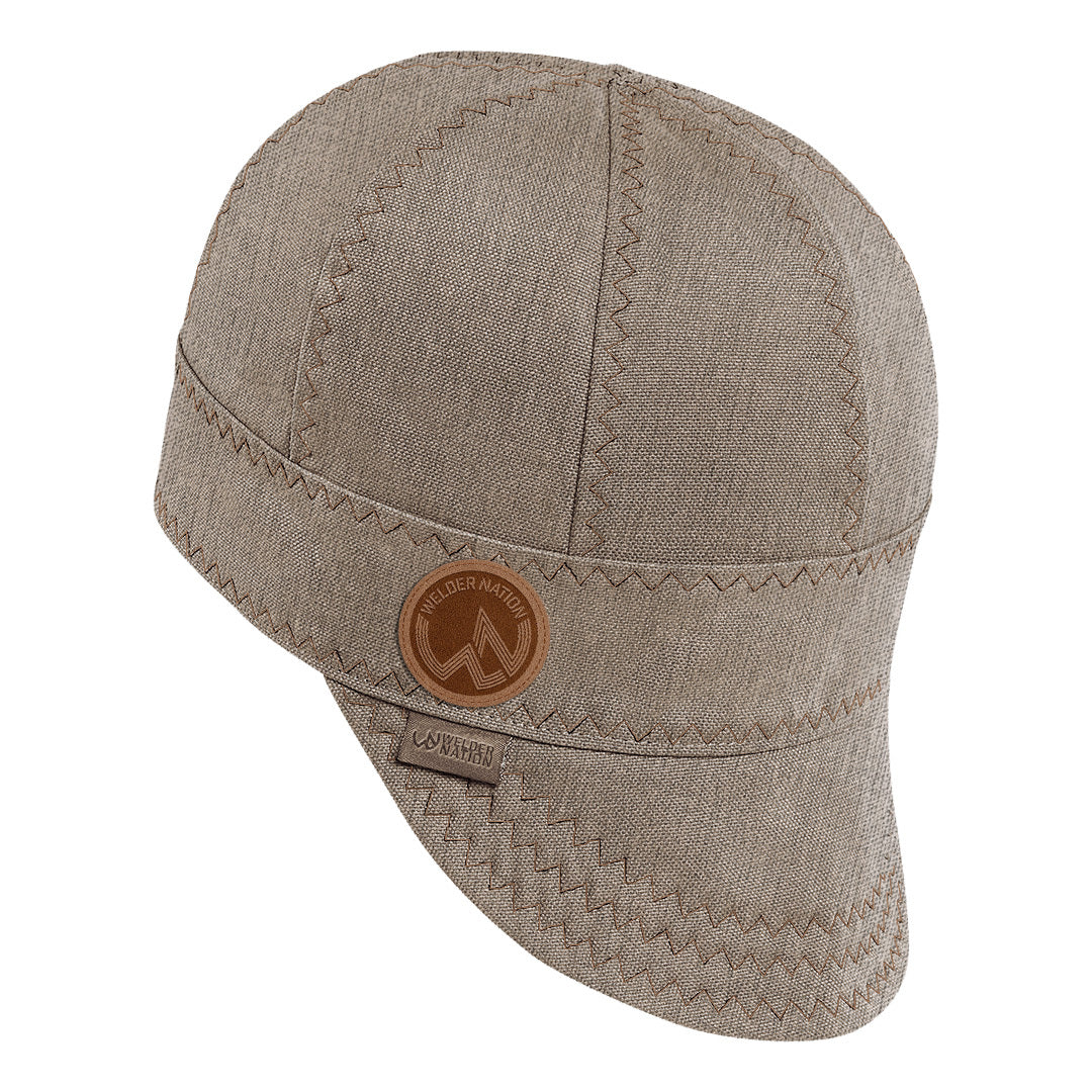 The Overhaul Welding Cap in Tan | Welder Nation
