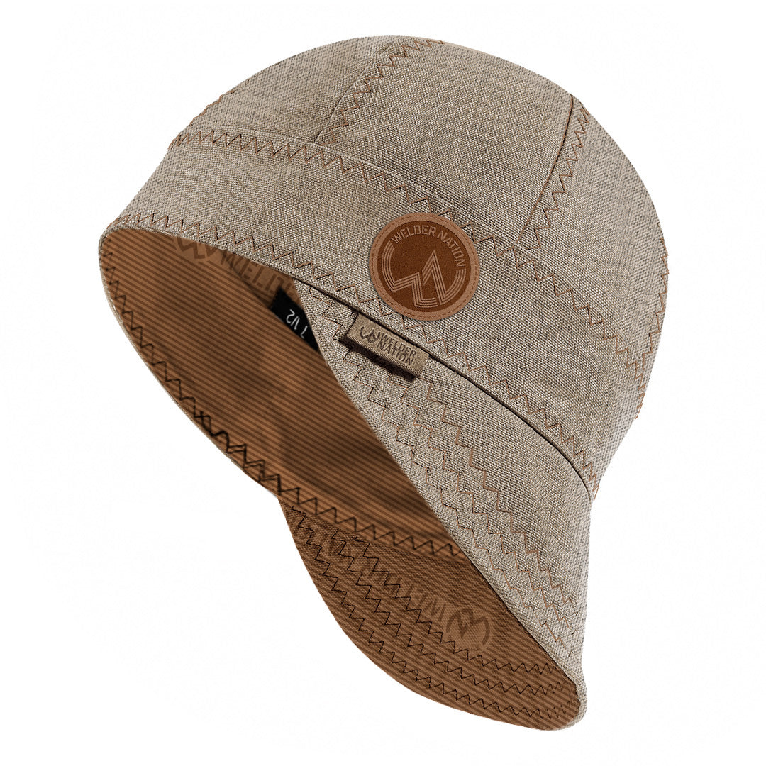 The Overhaul Welding Cap in Tan | Welder Nation