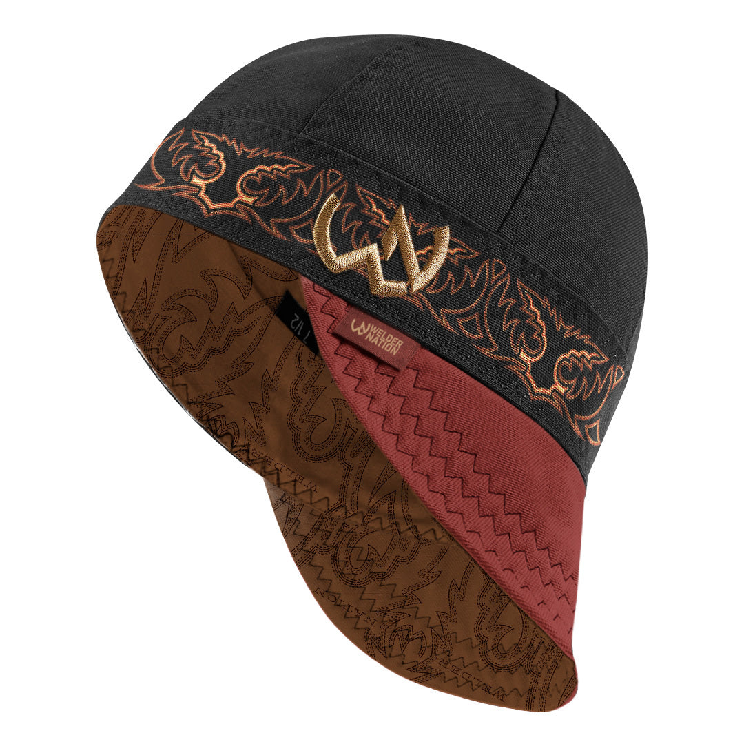 The Phoenix Welding Cap in Black Rust | Welder Nation