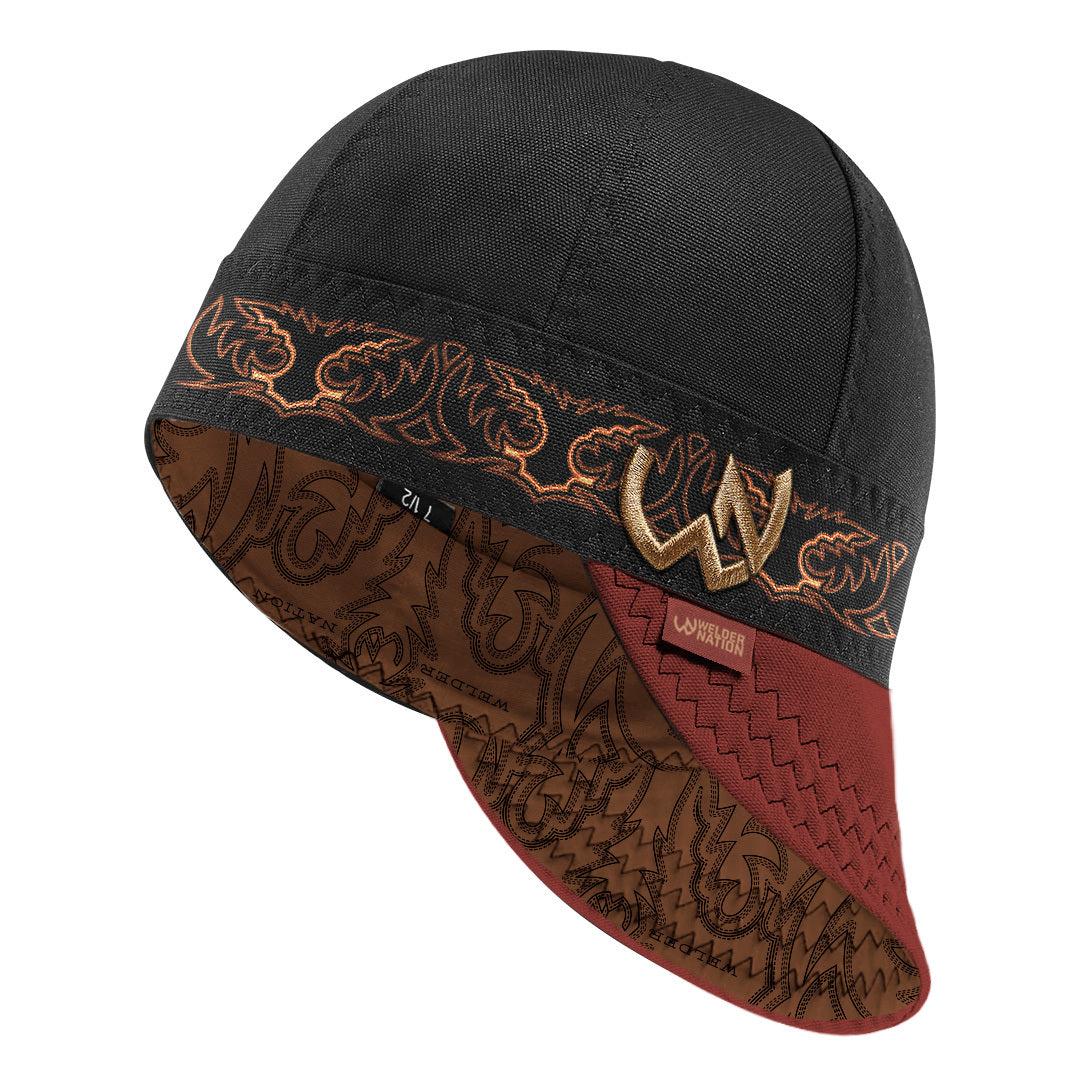 The Phoenix Welding Cap in Black Rust | Welder Nation