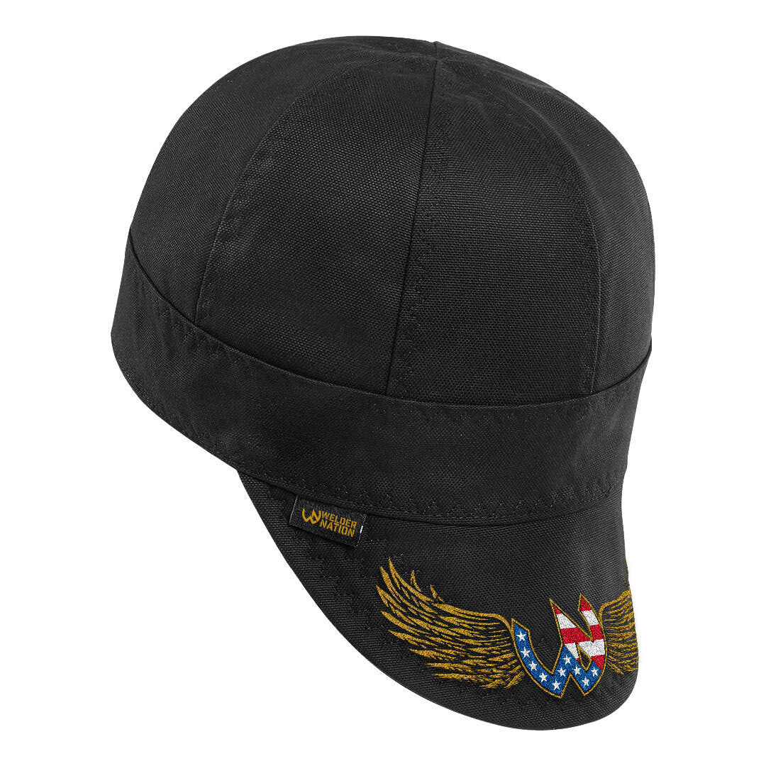 The Winger Welding Cap in Black | Welder Nation