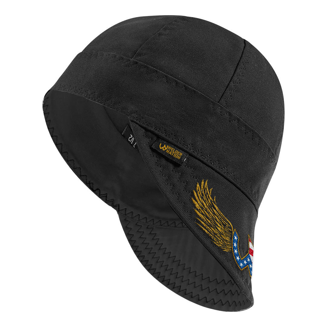 The Winger Welding Cap in Black | Welder Nation