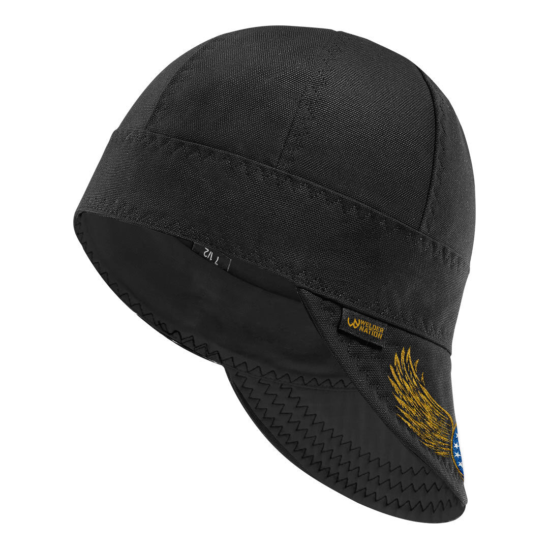The Winger Welding Cap in Black | Welder Nation