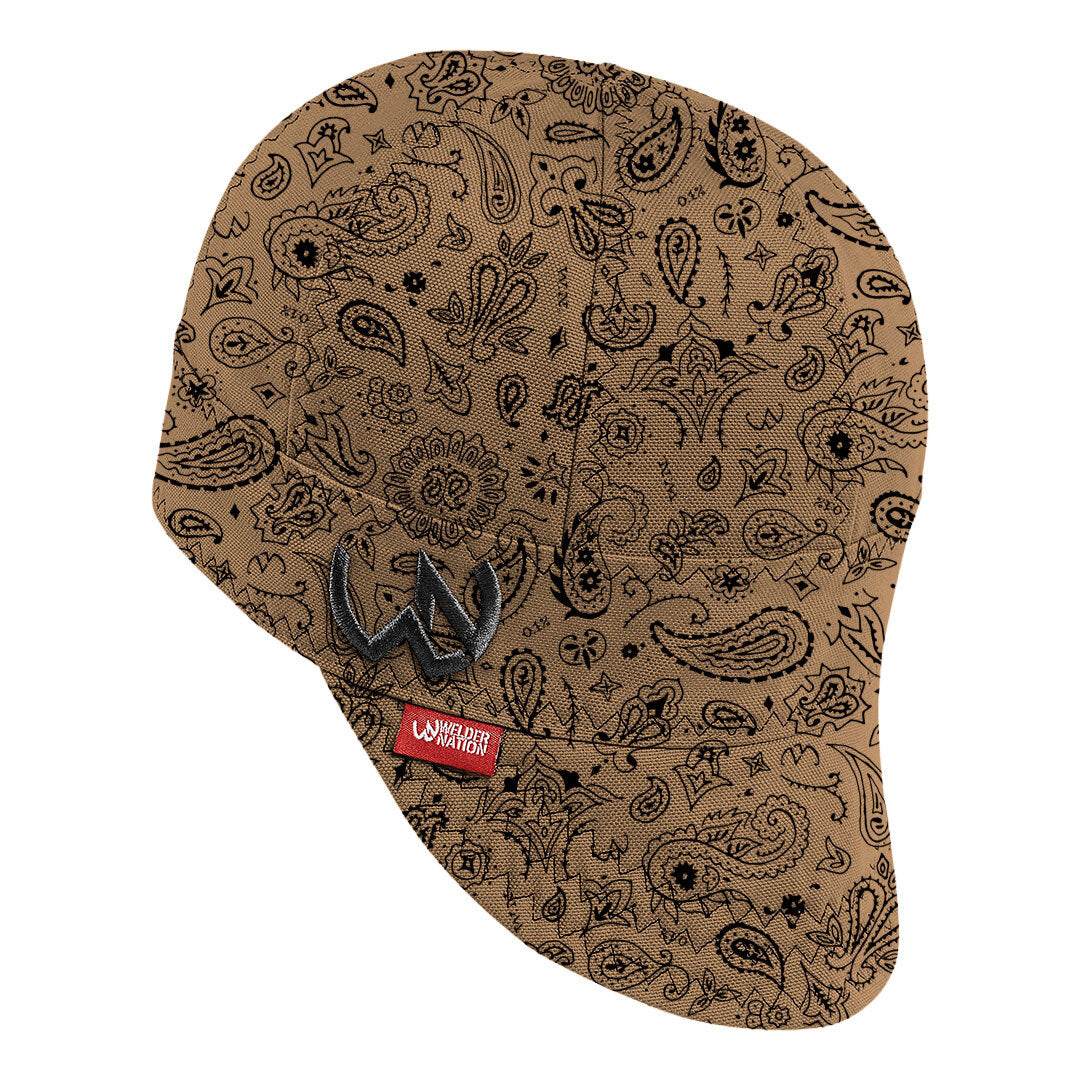 The Bandit Welding Cap in Brown | Welder Nation