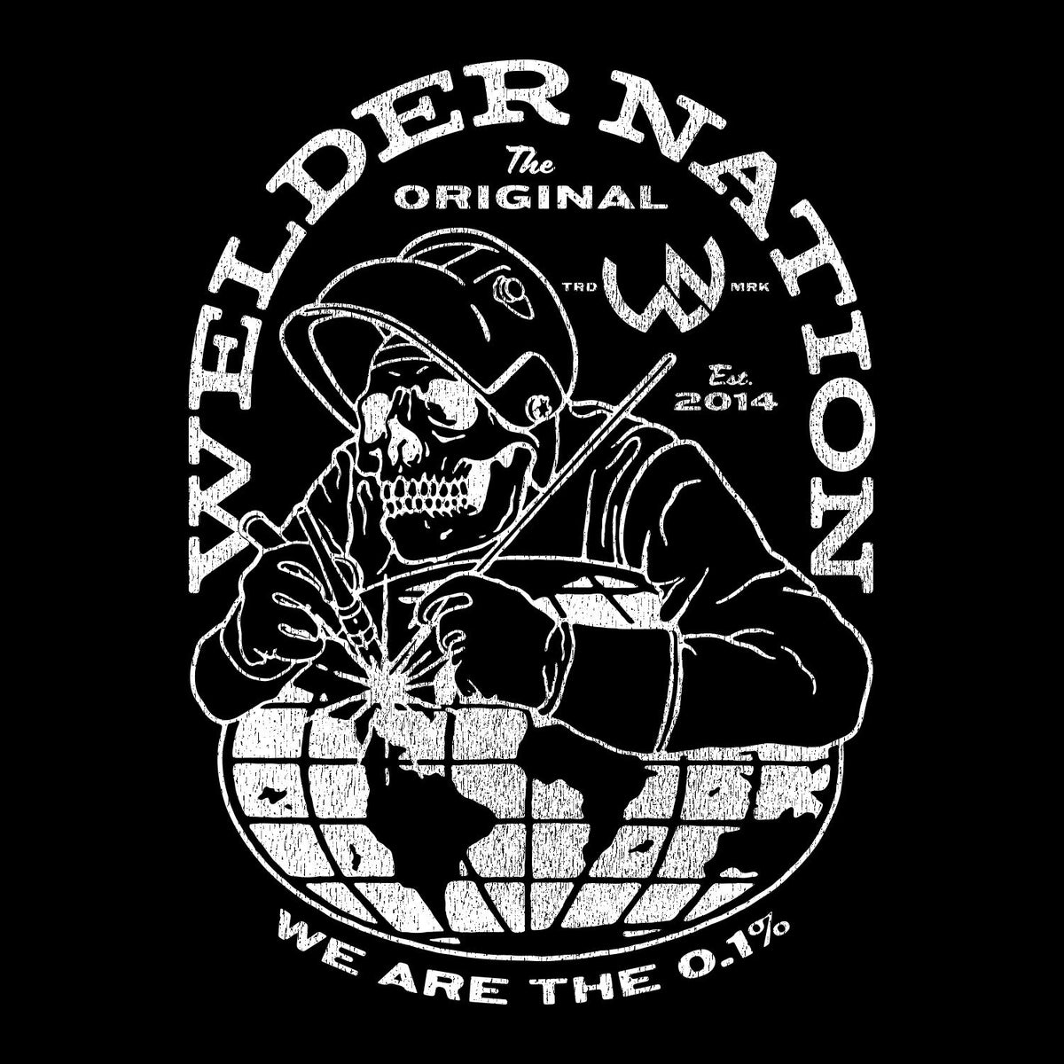Welder World Hoodie Black Graphic | Welder Nation