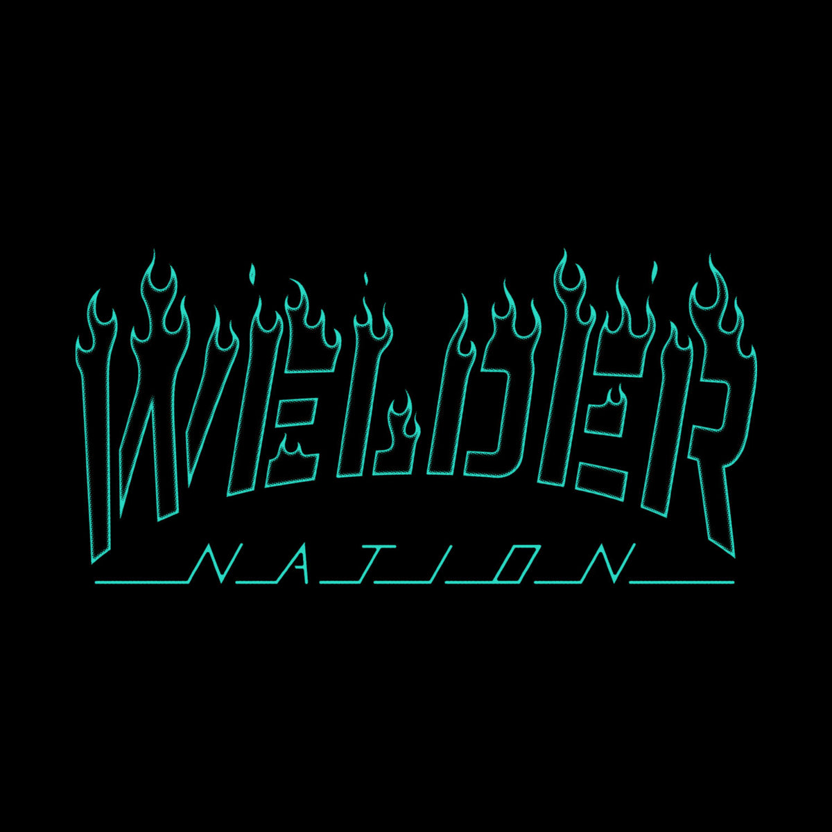 Burner Tee Black Graphic | Welder Nation