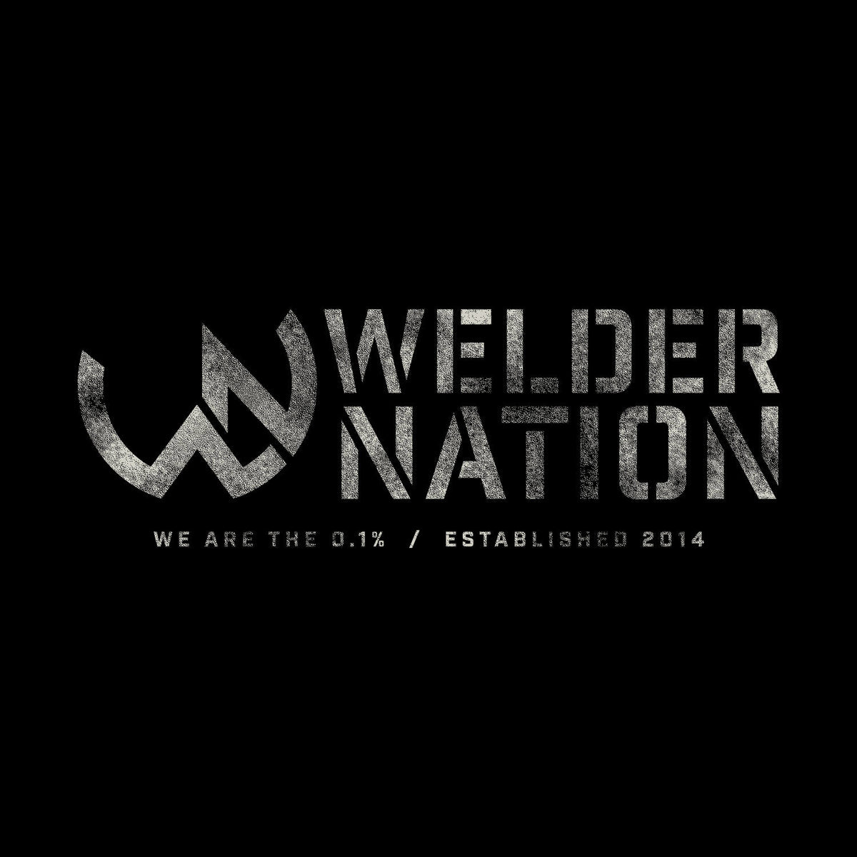 WN Logo Hoodie Black Graphic | Welder Nation