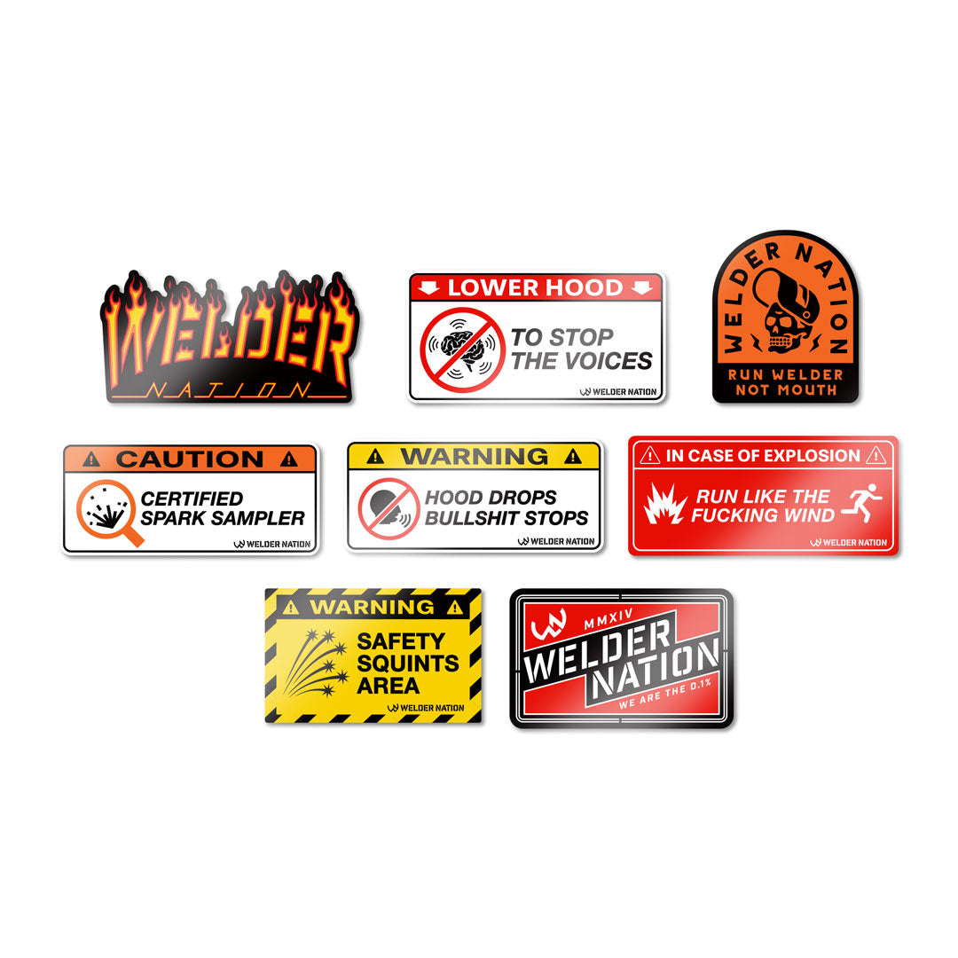 Safety Sticker Pack | Welder Nation 