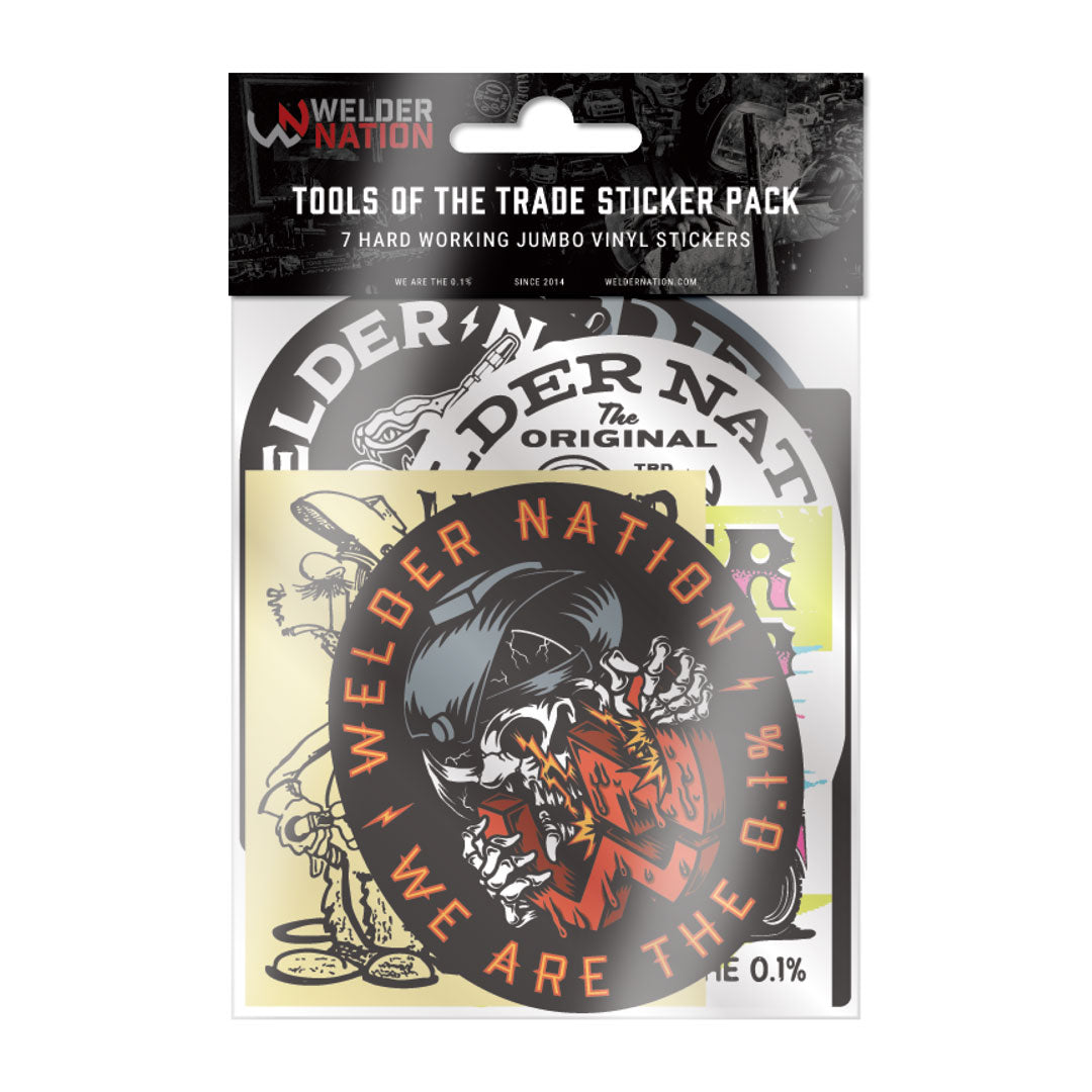 Trade Tools Sticker Pack | Welder Nation