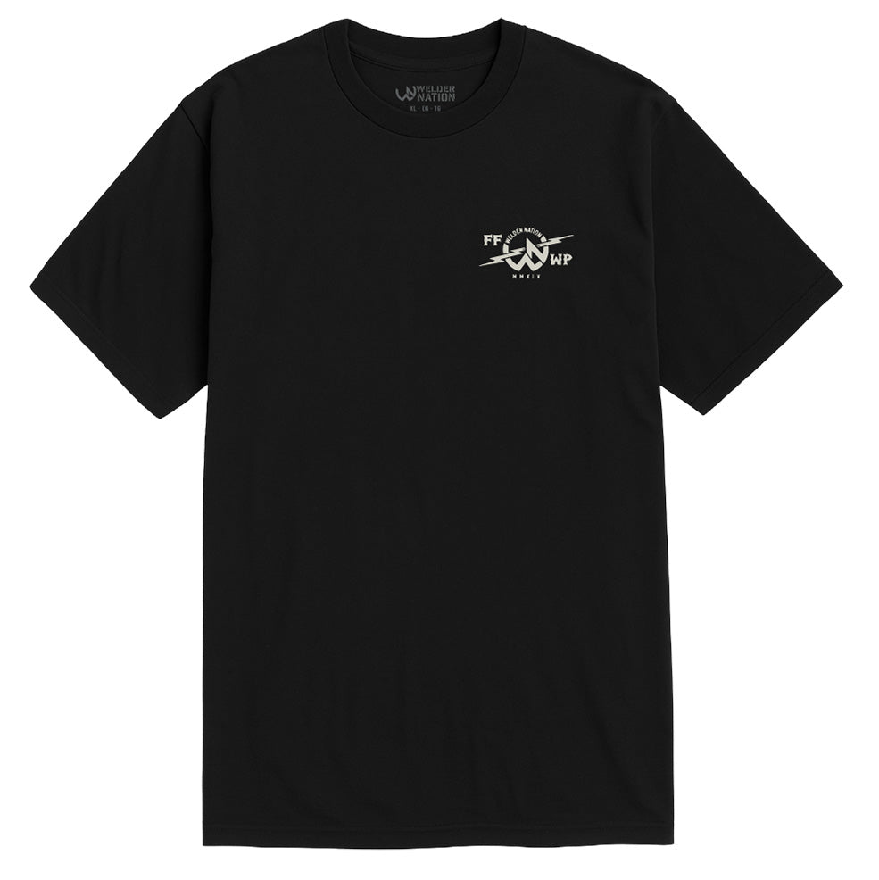 FFWP Stingers Tee in Black - Front | Welder Nation