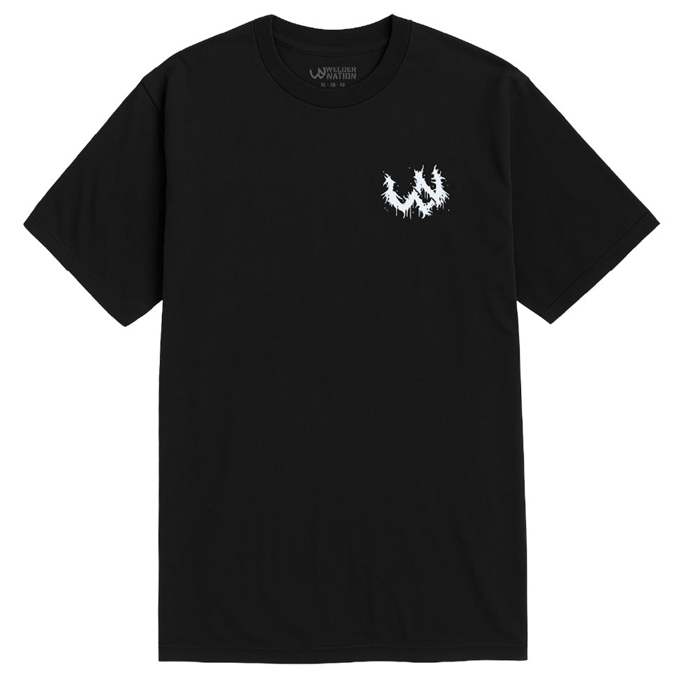 Dark Thorn T-Shirt in Black - Front | Welder Nation