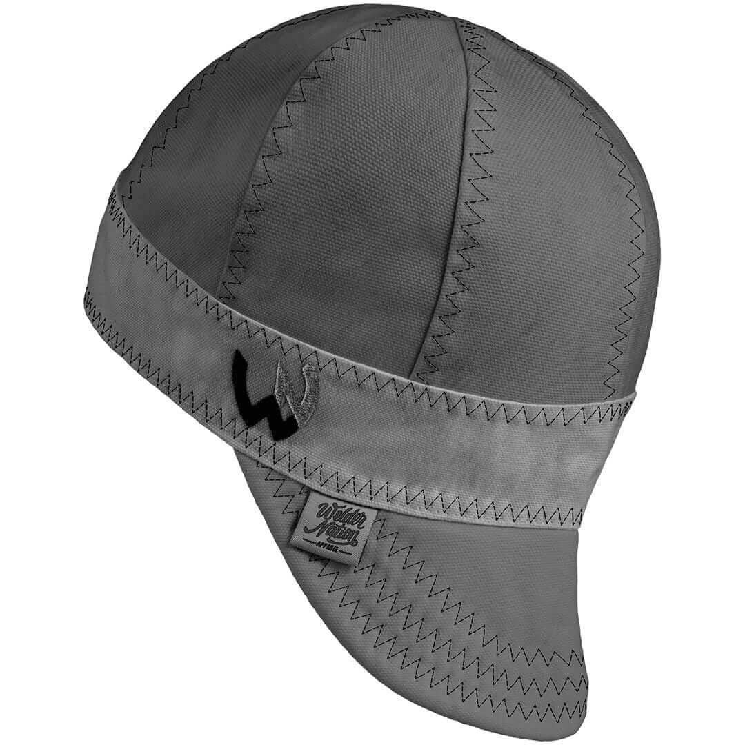 BOCOMAL Welding Cap - Flame Resistant 10OZ Cotton Duck, 6 Panel Design, Water & Oil Repellent, Plus Size Fit